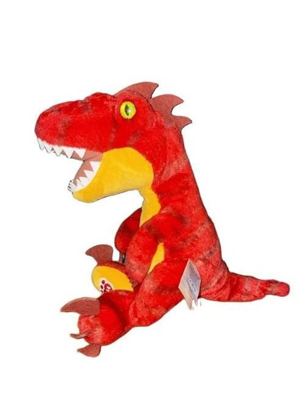 Build A Bear Workshop BAB Red TRex Dinosaur Raptor Plush 19” Stuffed Animal Toy